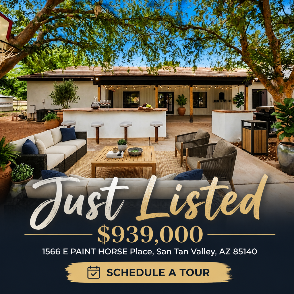 Just Listed real estate ad creative