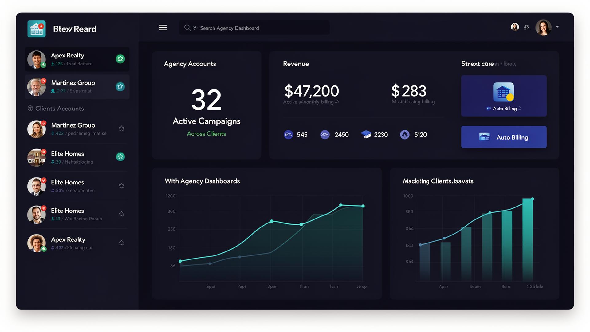Agency Mode Dashboard Preview
