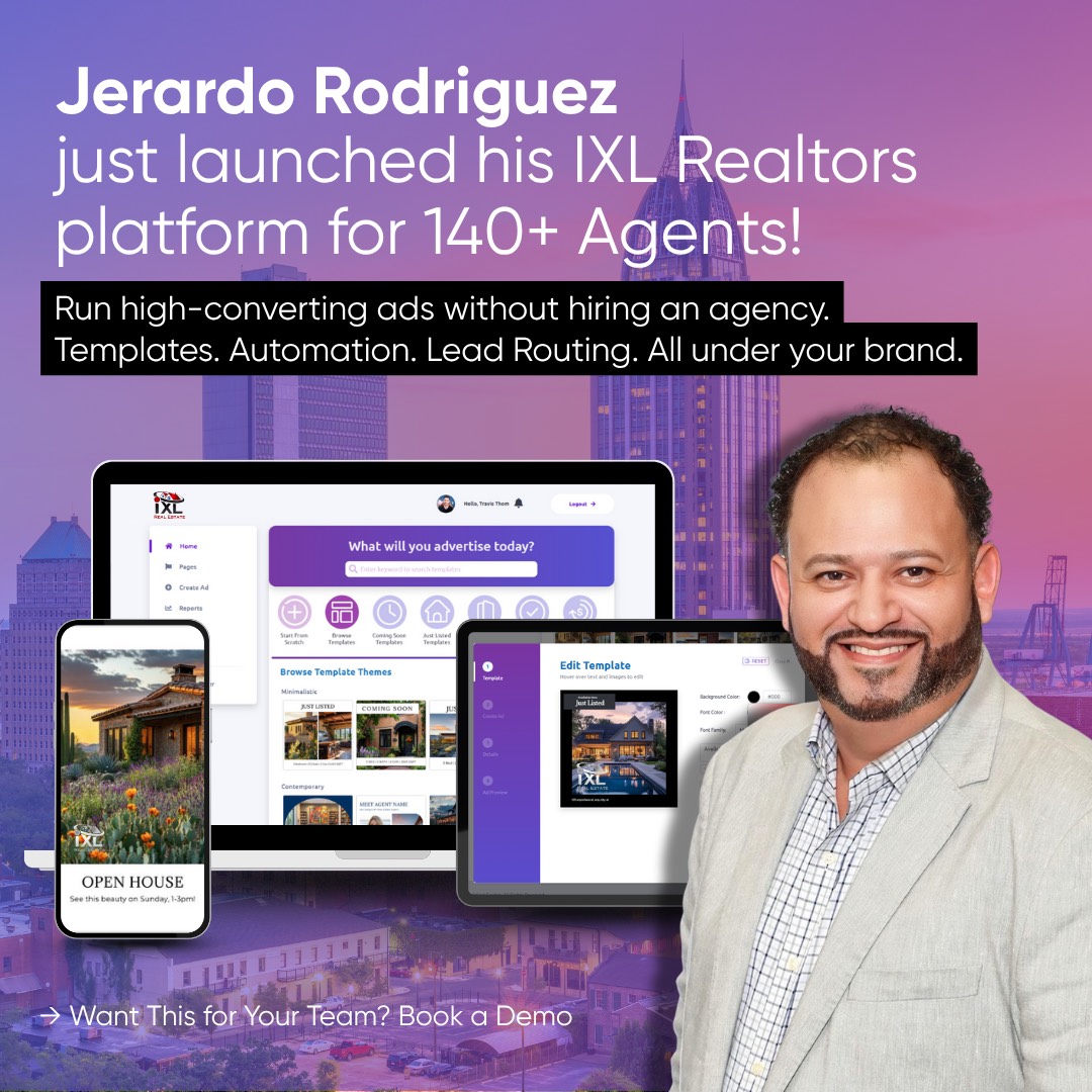 Jerardo Rodriguez - IXL Realtors branded platform showcase