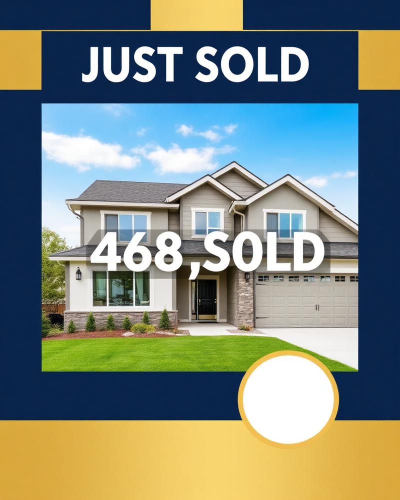 Just Sold Facebook ad template for real estate agents