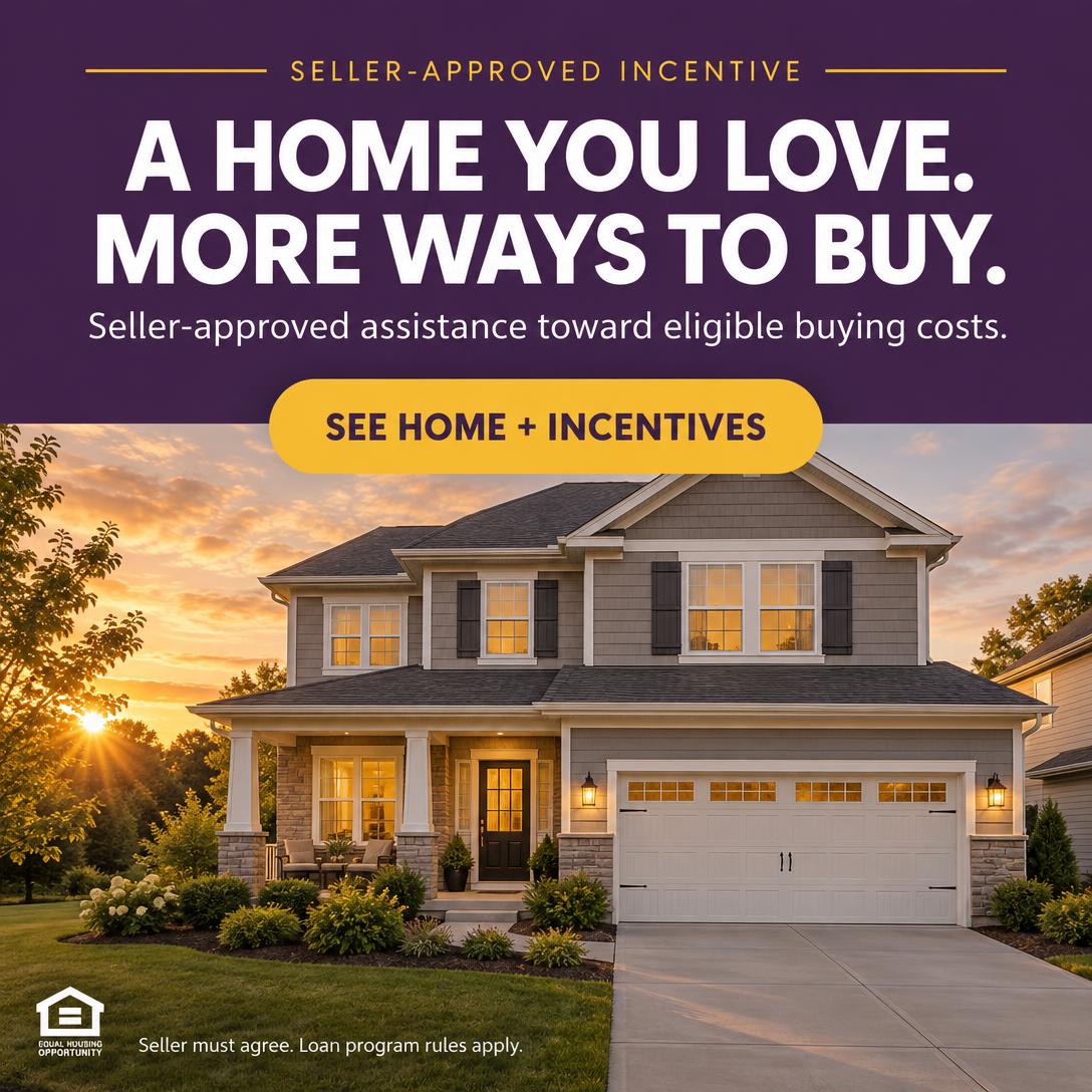 Example ad creative: A home you love. More ways to buy.