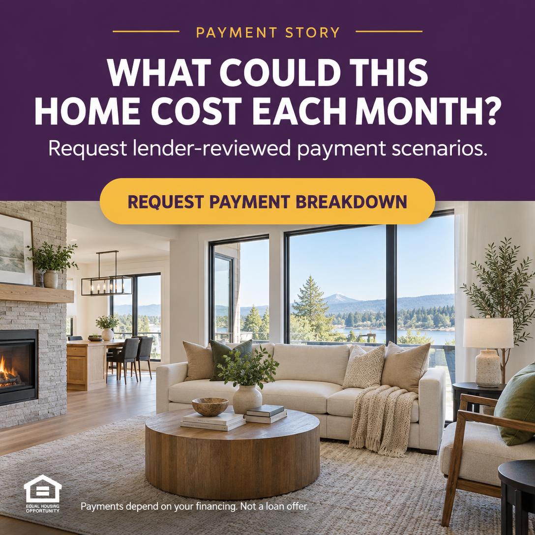 Example ad creative: What could this home cost each month?