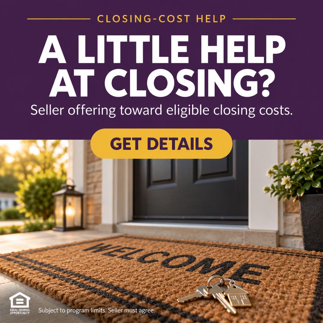 Example ad creative: A little help at closing?