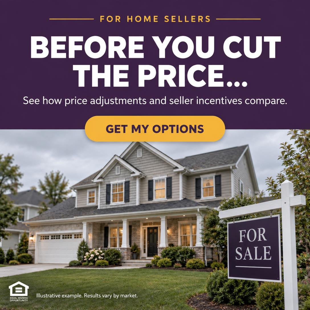 Example ad creative: Before you cut the price…