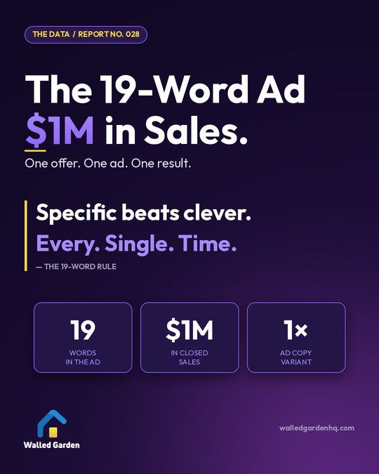 The 19-Word Ad That Closed $1M